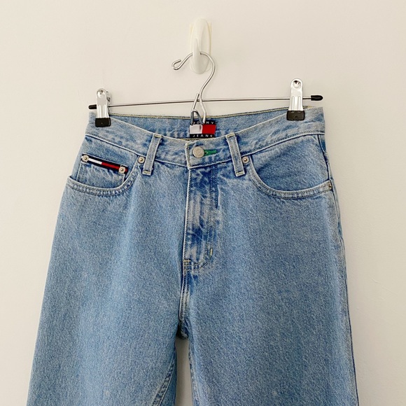 Tommy Hilfiger Vintage ‘98 High Rise Slim Straight Leg Jeans Size 3 - Picture 6 of 11